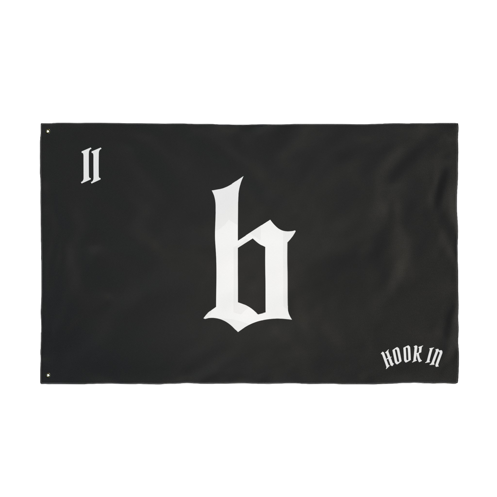 'b' Coy Hook In Flag