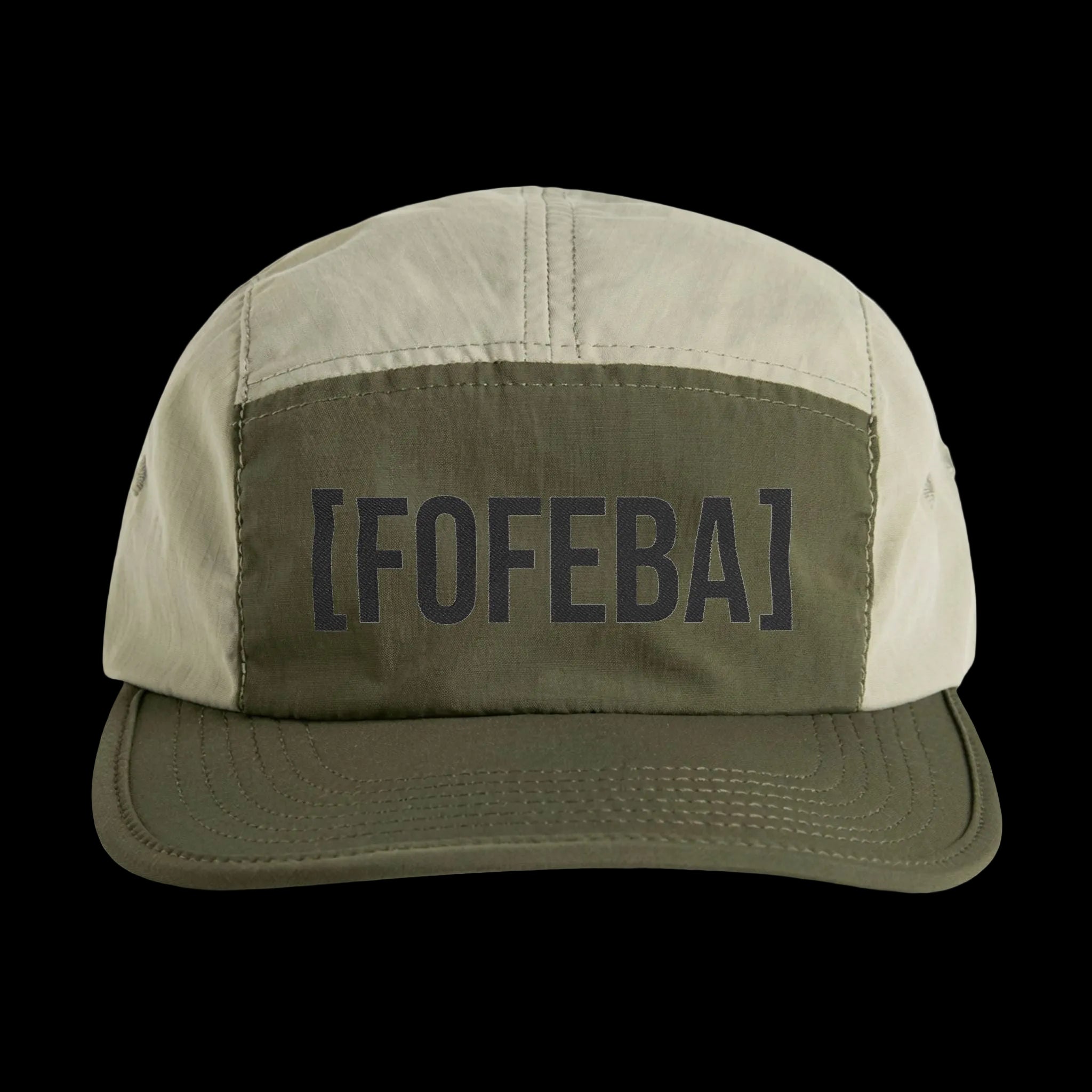 RRC 5 Panel Two-Tone Embroidered Hat - [FOFEBA]